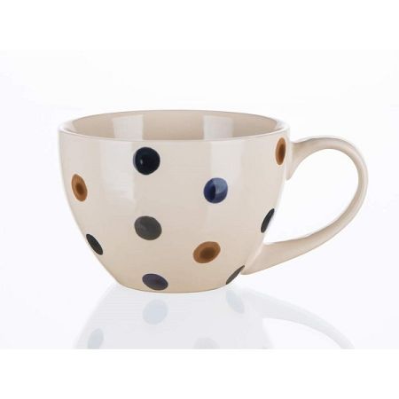 Banquet Hrnček keramický DOTS 400 ml

