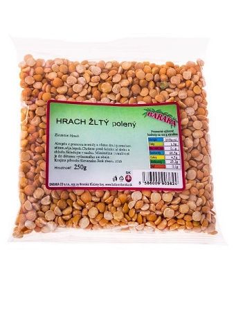 Baraka Hrach žltý polený 250g