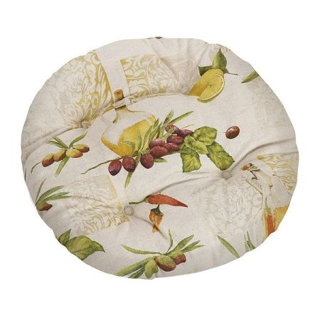 Bellatex Sedák okrúhly Ivo Olea, 40 cm