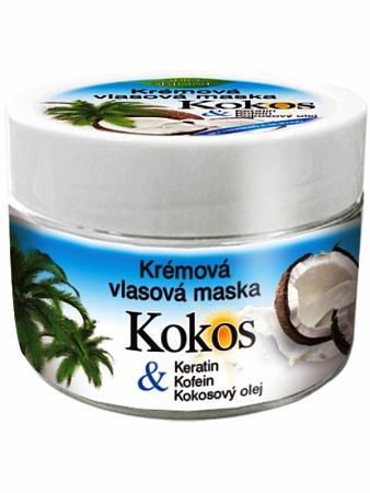 Bione Cosmetics - Krémová vlasová maska Kokos 260ml