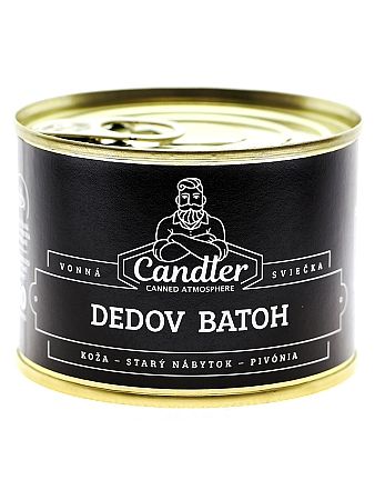 Candler Sójová sviečka Dedov batoh 140g
