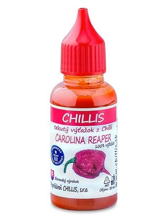 Carolina reaper - tekuté chilli 30ml