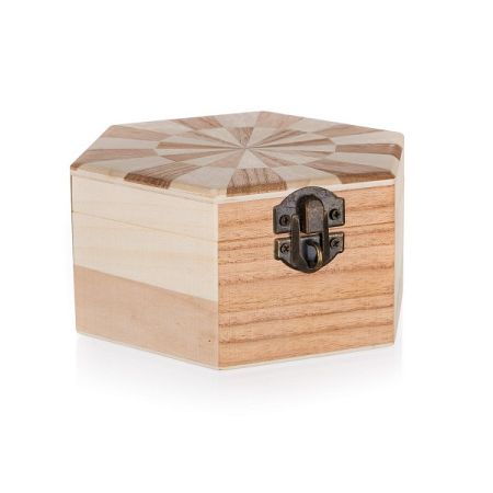 Drevená krabička Chess, 14 x 12 x 6 cm