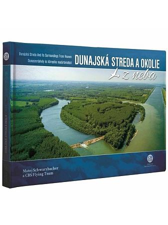 Dunajská Streda a okolie z neba