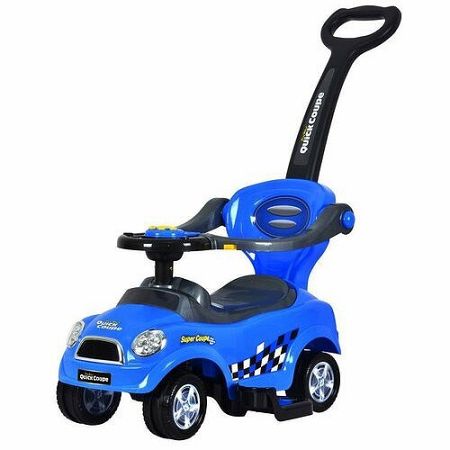 Ecotoys Detské odrážadlo Auto, modrá