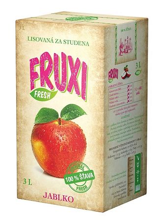 Fruxi jablko 100% šťava 3L
