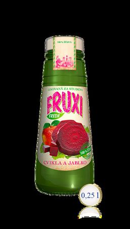 Fruxi jablko-cvikla 100% šťava 0,25L