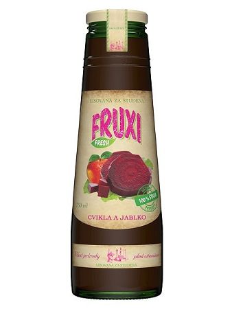 Fruxi jablko-cvikla 100% šťava 0,75L