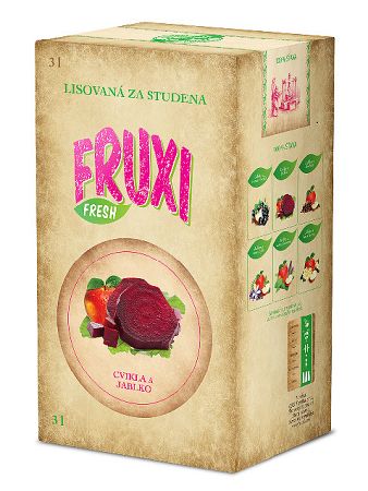 Fruxi jablko-cvikla 100% šťava 3L