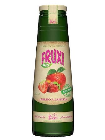 Fruxi jablko-jahoda 100% šťava 0,75L