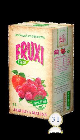 Fruxi jablko-malina 100% šťava 3L