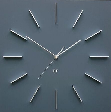 Future Time FT1010GY Square grey 40cm