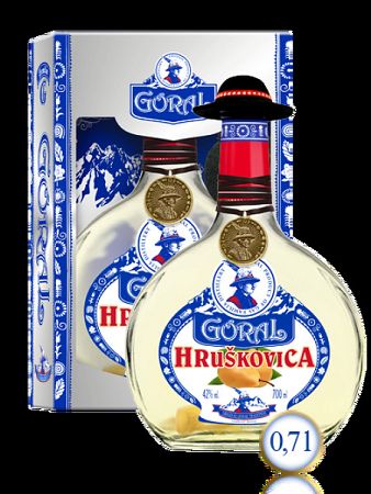 Goral hruškovica 42% 0,7l