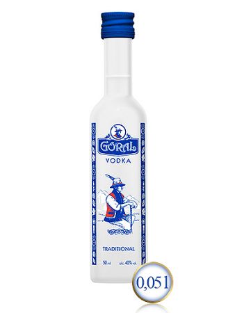 Goral traditional vodka 40% 0,05l