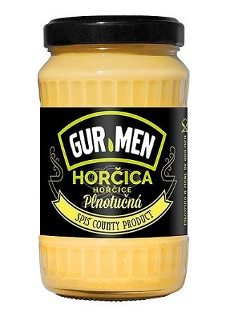 Gur.Men Horčica plnotučná 350g