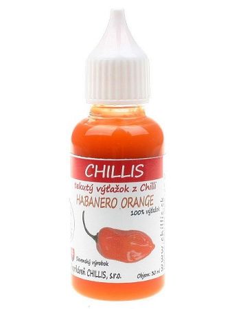 Habanero orange - tekuté chilli 30ml
