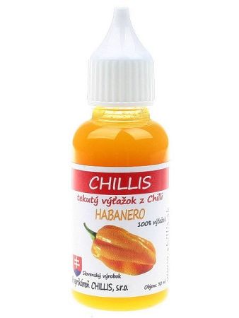 Habanero yellow - tekuté chilli 30ml