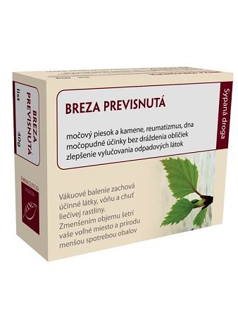 Hanus breza previsnutá list 40g