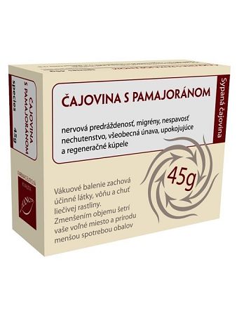 Hanus čajovina s pamajoránom 45 g
