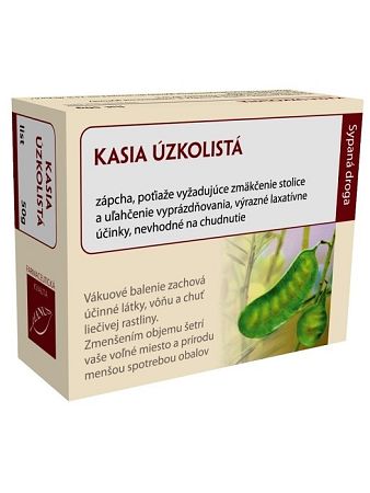 Hanus kasia úzkolistá list 50g