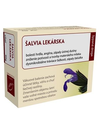 Hanus šalvia lekárska vňať 40g