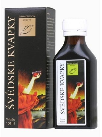 Hanus Švédske kvapky 100ml
