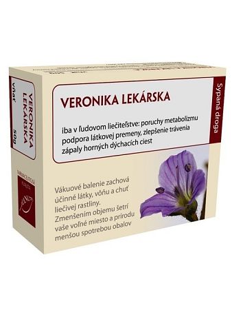 Hanus veronika lekárska vňať 50g