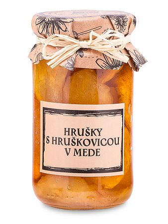 Hrušky v hruškovici a mede 230g