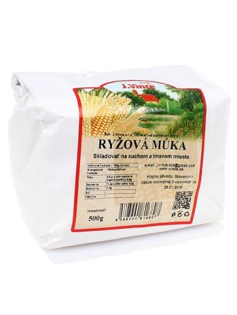 J. Vince Ryžová múka 500g