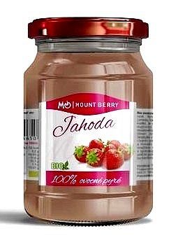 JAHODOVÁ VÝŽIVA - 100% OVOCNÉ PYRÉ