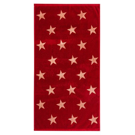 JAHU Uterák Stars červená, 50 x 100 cm