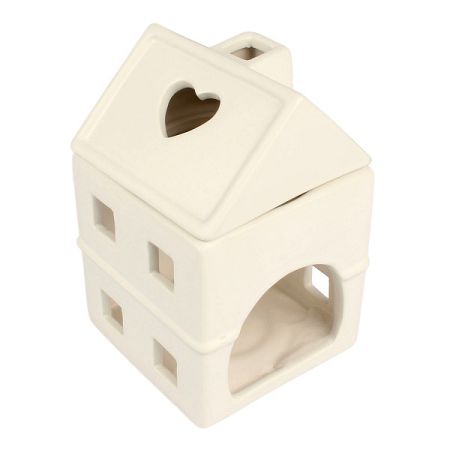 Keramická aromalampa Domček, 15 cm, 