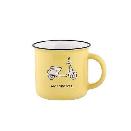 Keramický hrnček Motorka 350 ml