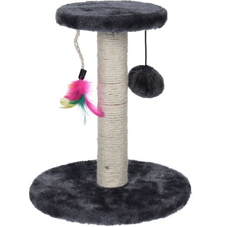 Koopman Škrabadlo Cat Tree sivá, 30 cm