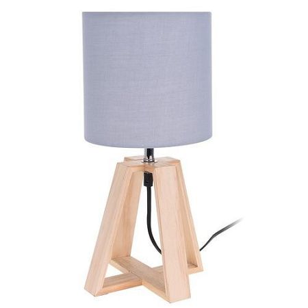 Koopman Stolná lampa Idaho, sivá