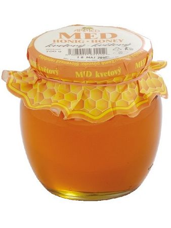 Kvetový včelí med 700g amfora