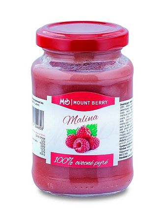 Malinová výživa - 100% ovocné pyré