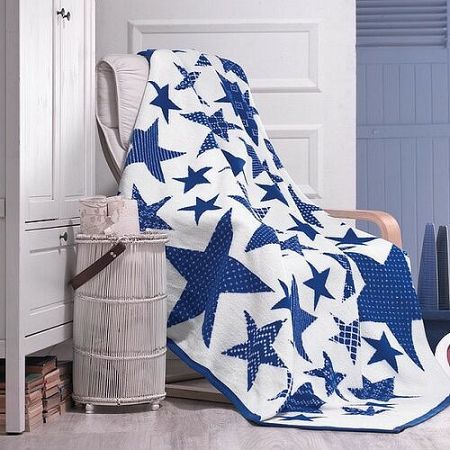 Matějovský Deka Star Blue, 160 x 220 cm