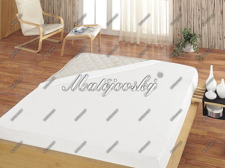 Matějovský prestieradlo Jersey biela