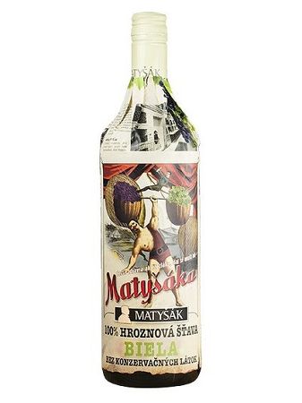 MATYŠÁK - 100% hroznová šťava biela 0,75l