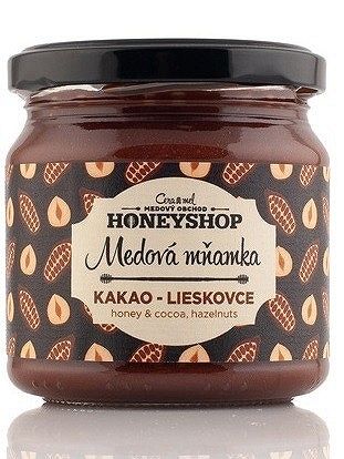 Medová mňamka KAKAO A LIESKOVCE 250g