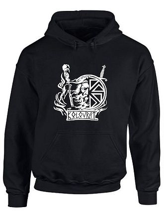 Mikina kolovrat Perún Unisex Čierna