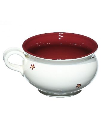 Miska bujónka biela