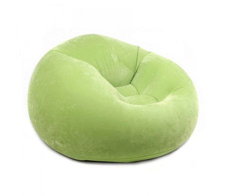 Nafukovacie kreslo Intex - zelená