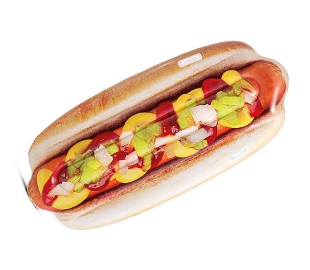 Nafukovacie lehátko - hot dog