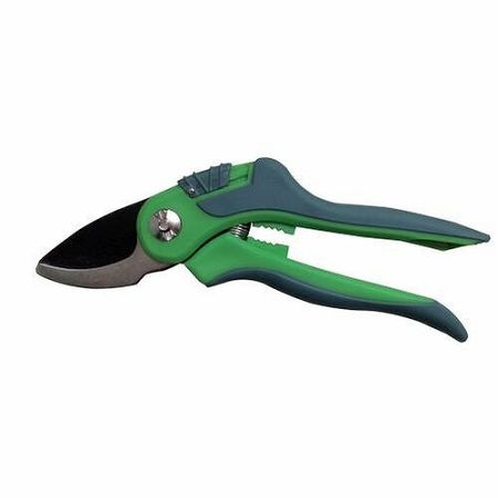 Nožnice záhradné 21cm oceľ zelená