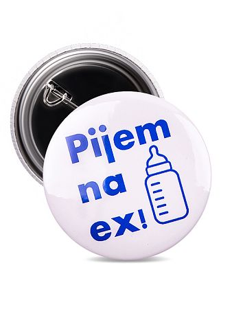 Odznak pijem na ex mlieko