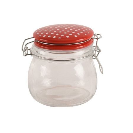 Orion Sklenená dóza Dots 0,5 l