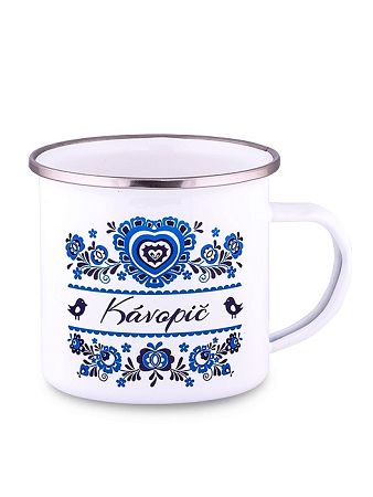Plechový hrnček kávopič 1 300ml