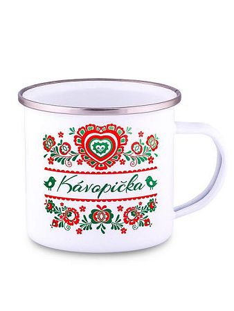 Plechový hrnček kávopička 300ml